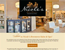 Tablet Screenshot of nicolesinc.com